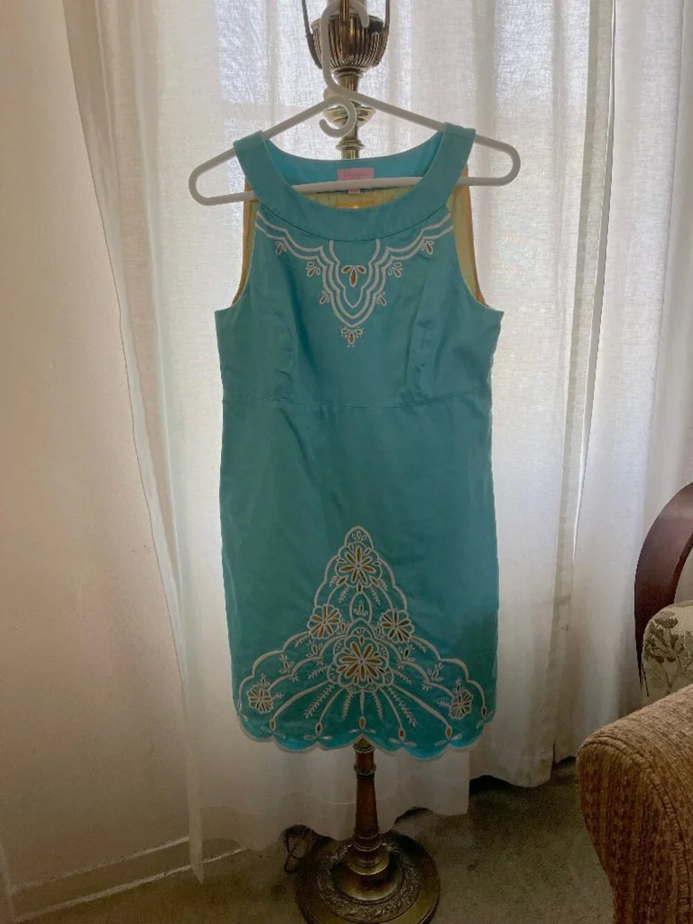 Lilly Pulitzer size 8 cotton Jacqueline dress - Picture 1 of 5